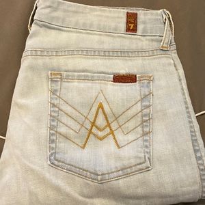 7 for All mankind cropped jeans